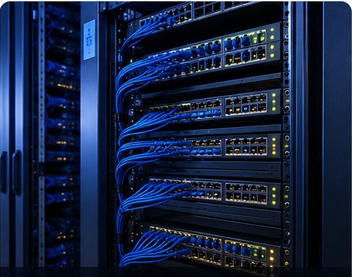 Enterprise network rack